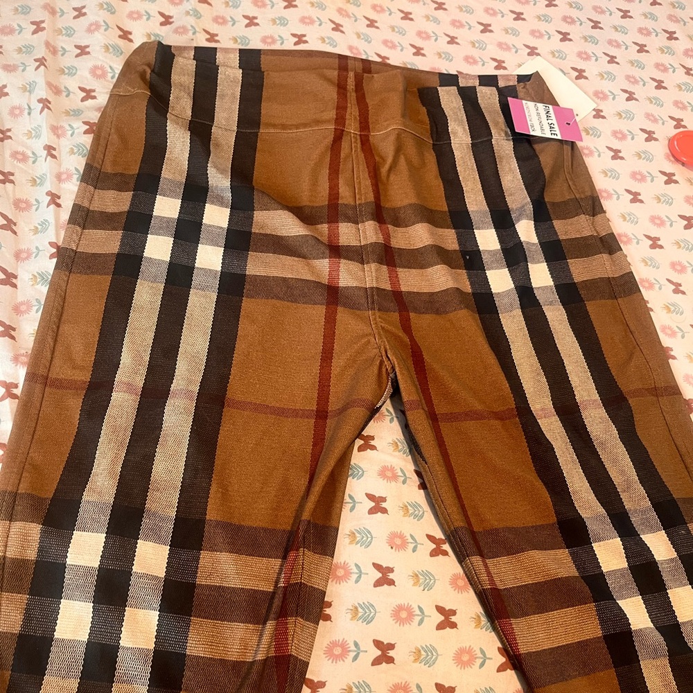 burberry women knee length tights